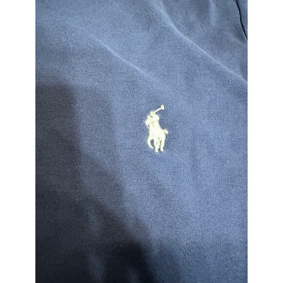 Polo Ralph Lauren Polo Men XLT Classic Preppy Twee Academia Small Pony Navy Blue - Picture 9 of 9